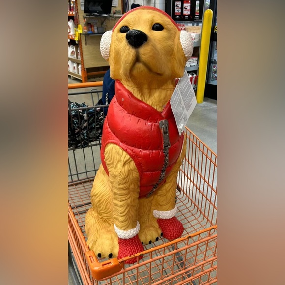 Holiday Holiday Golden Retriever Light Up 25 Inches Tall Led Poshmark